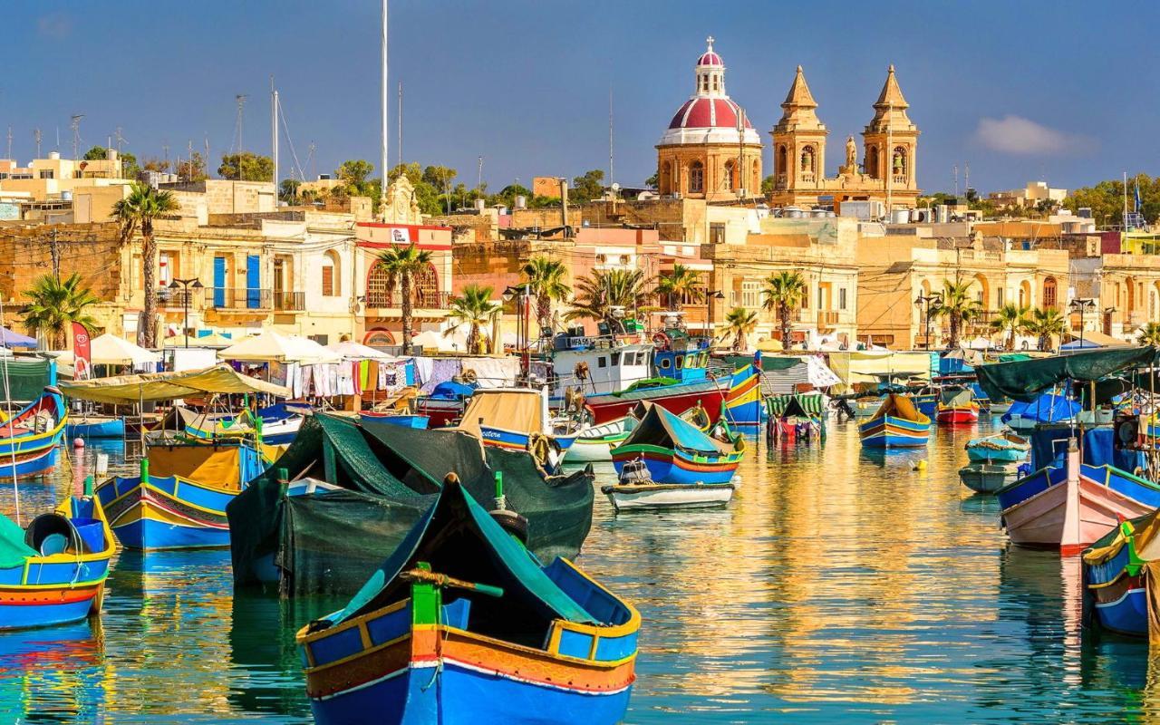 Marvellous Apartment With Valletta And Harbour Views Sliema Exterior photo